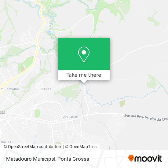 Matadouro Municipsl map