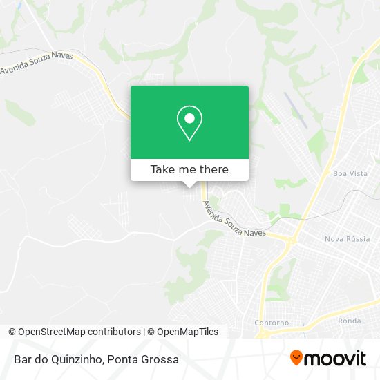 Mapa Bar do Quinzinho