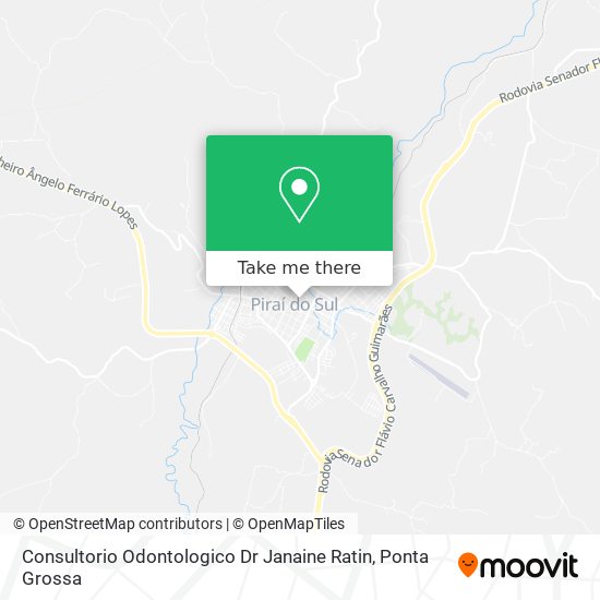 Consultorio Odontologico Dr Janaine Ratin map