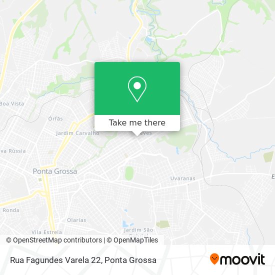 Rua Fagundes Varela 22 map