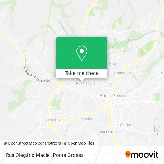 Rua Olegário Maciel map