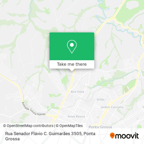 Rua Senador Flávio C. Guimarães 3505 map