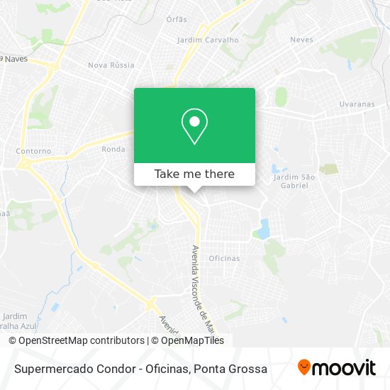 Mapa Supermercado Condor - Oficinas