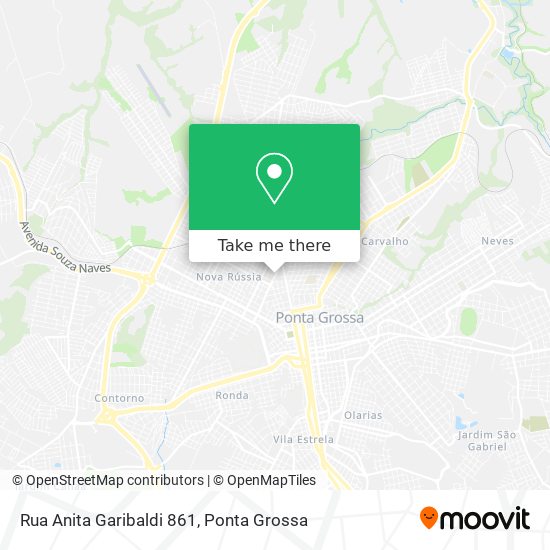 Rua Anita Garibaldi 861 map
