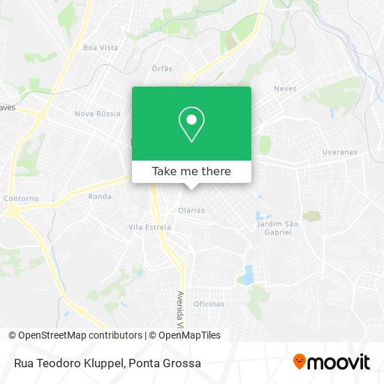 Rua Teodoro Kluppel map