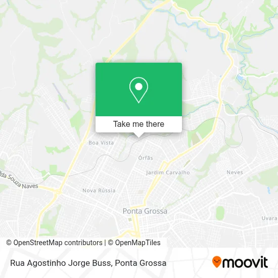 Rua Agostinho Jorge Buss map