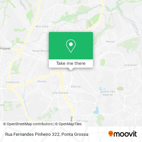 Rua Fernandes Pinheiro 322 map