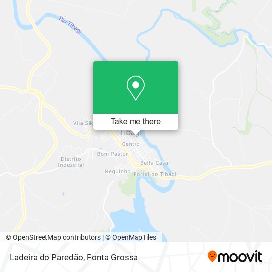 Ladeira do Paredão map