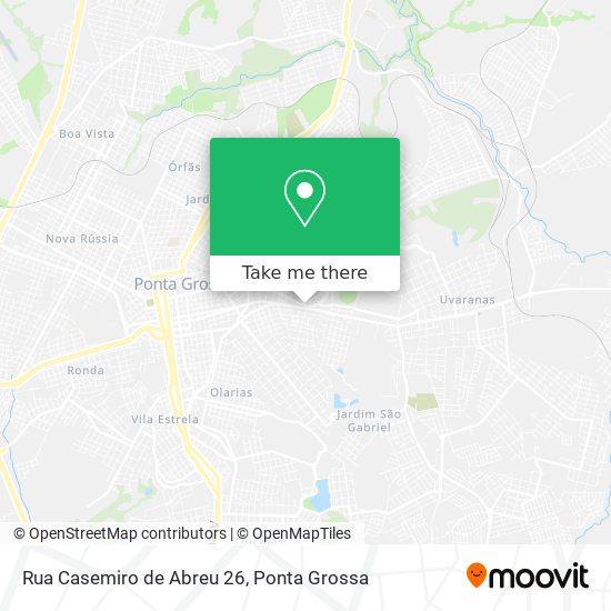 Rua Casemiro de Abreu 26 map