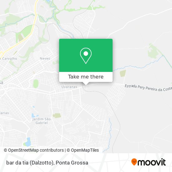 bar da tia (Dalzotto) map