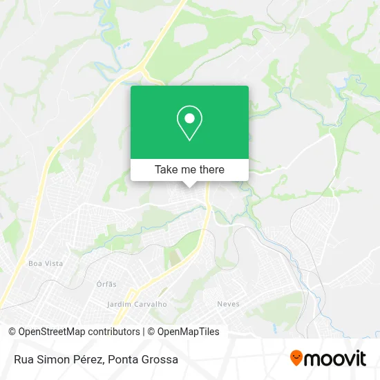 Rua Simon Pérez map