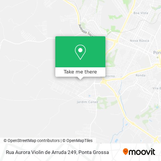 Rua Aurora Violin de Arruda 249 map