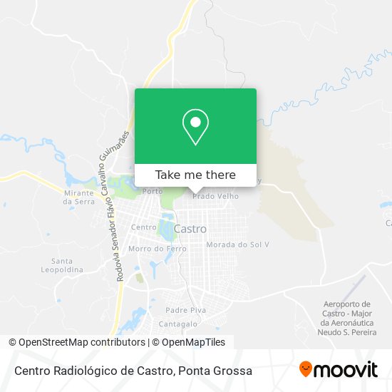 Centro Radiológico de Castro map