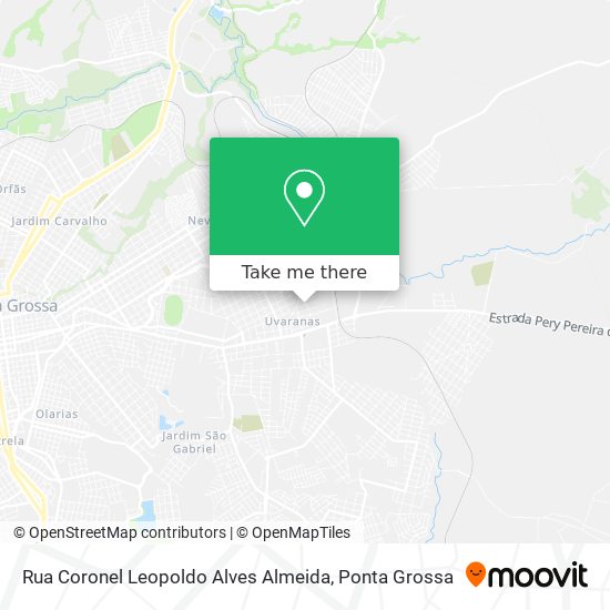 Rua Coronel Leopoldo Alves Almeida map