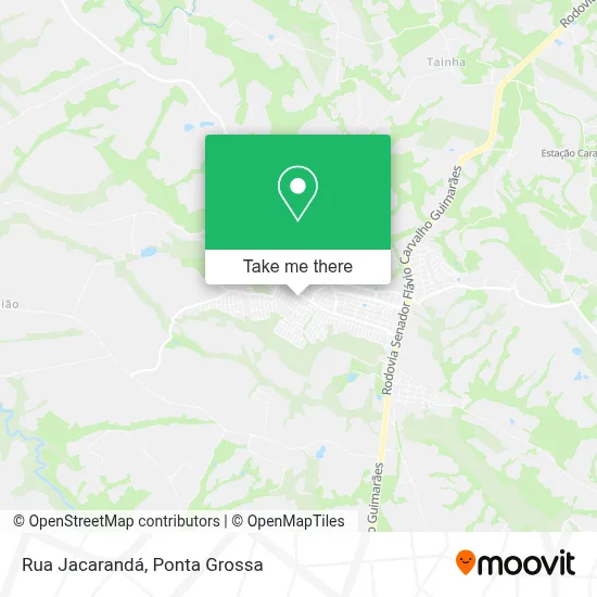 Rua Jacarandá map