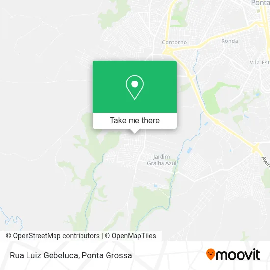 Rua Luiz Gebeluca map