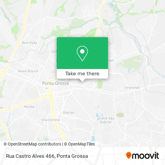 Rua Castro Alves 466 map