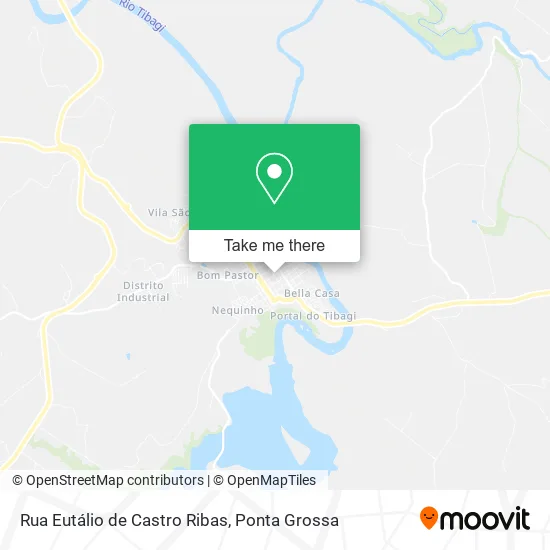 Rua Eutálio de Castro Ribas map