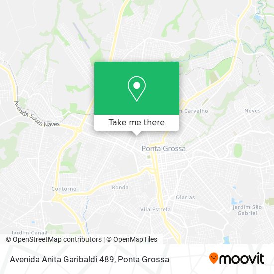 Avenida Anita Garibaldi 489 map