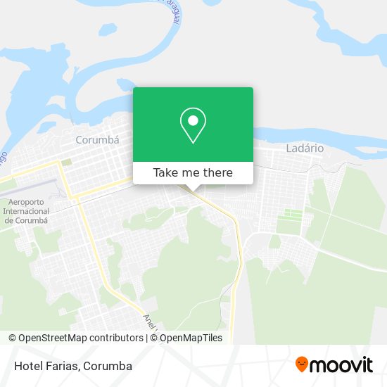 Hotel Farias map