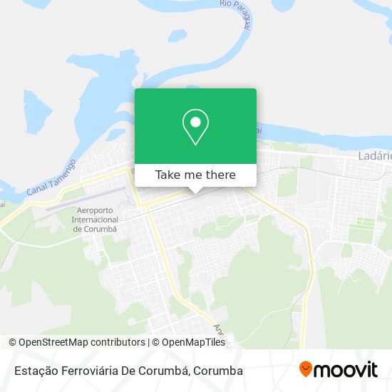 Estação Ferroviária De Corumbá map
