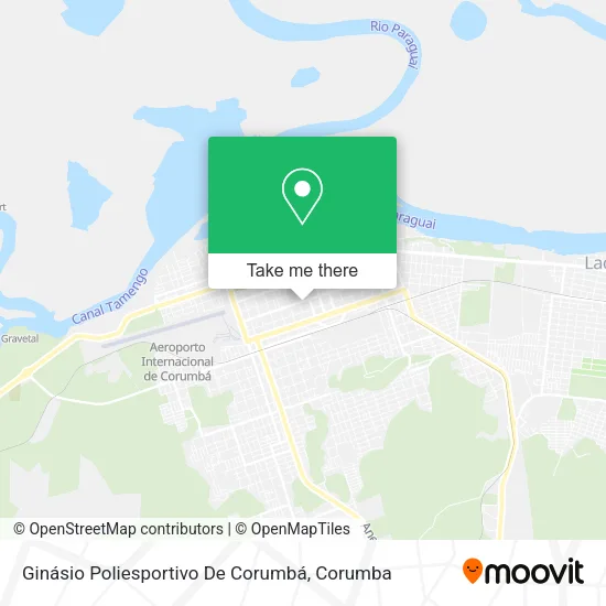 Ginásio Poliesportivo De Corumbá map