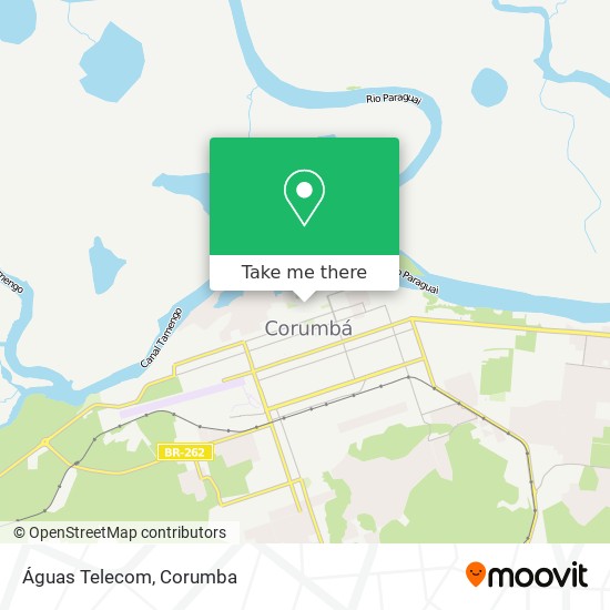 Águas Telecom map