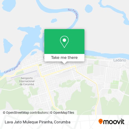 Lava Jato Muleque Piranha map