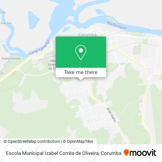 Escola Municipal Izabel Corrêa de Oliveira map