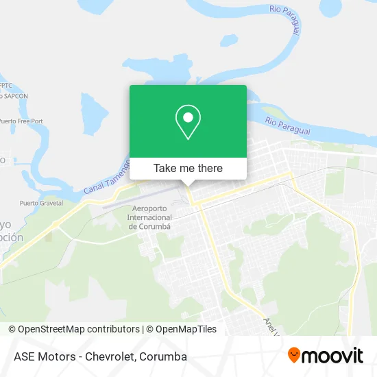 ASE Motors - Chevrolet map