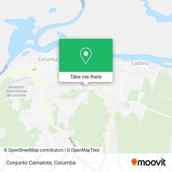 Conjunto Camalote map