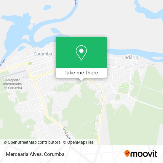 Mapa Mercearia Alves