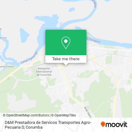 D&M Prestadora de Servicos Transportes Agro-Pecuaria D map