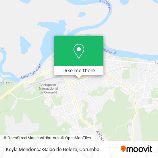 Keyla Mendonça-Salão de Beleza map