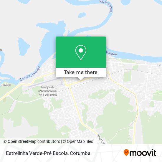 Mapa Estrelinha Verde-Pré Escola