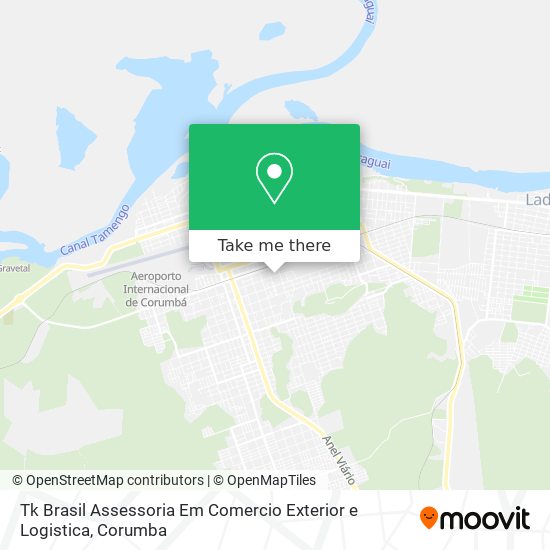 Mapa Tk Brasil Assessoria Em Comercio Exterior e Logistica