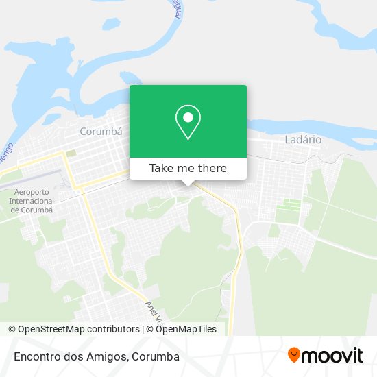 Encontro dos Amigos map