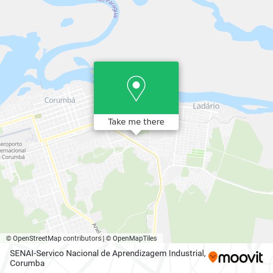 SENAI-Servico Nacional de Aprendizagem Industrial map