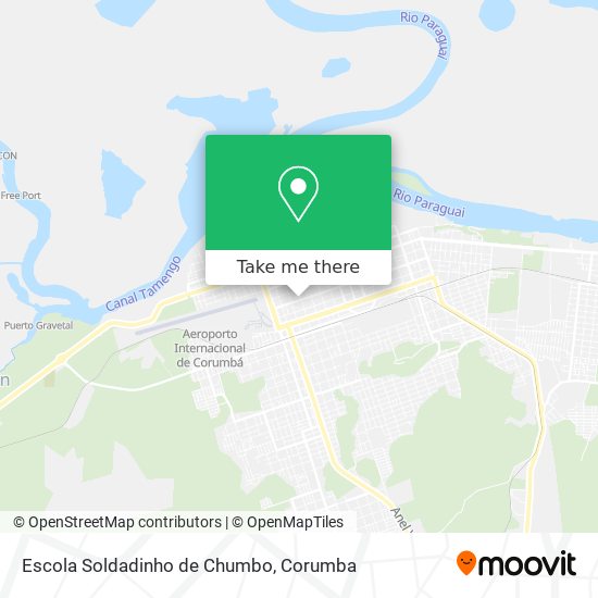 Mapa Escola Soldadinho de Chumbo