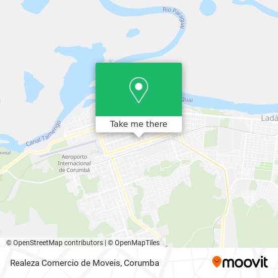 Realeza Comercio de Moveis map