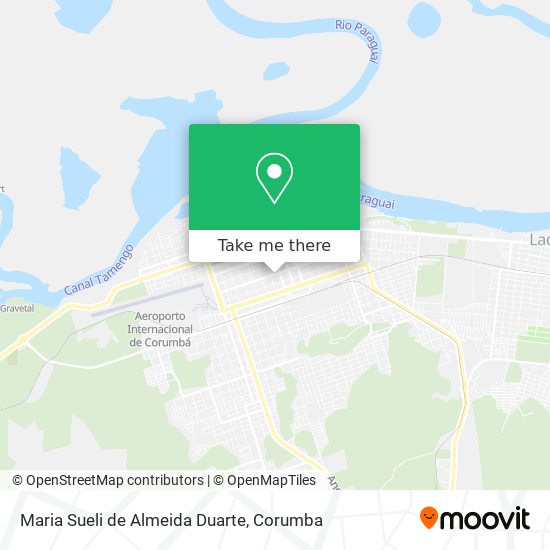 Mapa Maria Sueli de Almeida Duarte