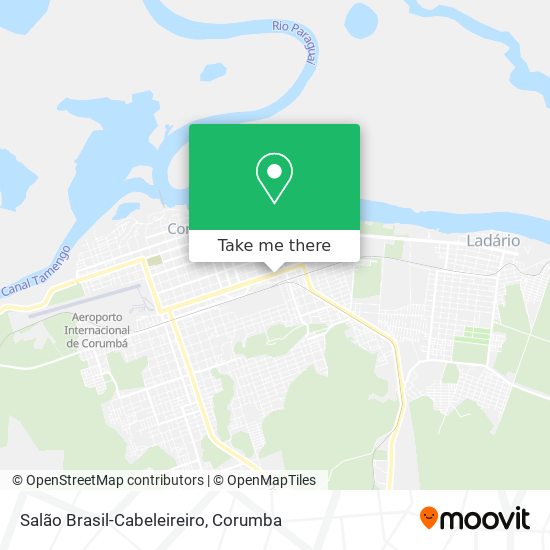 Salão Brasil-Cabeleireiro map