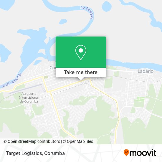 Target Logistics map