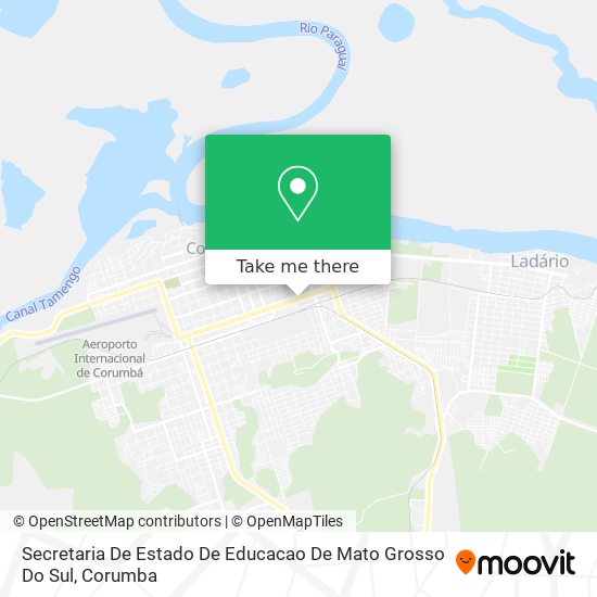 Secretaria De Estado De Educacao De Mato Grosso Do Sul map