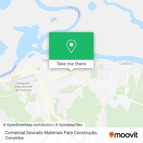 Mapa Comercial Dourado Materiais Pará Construção