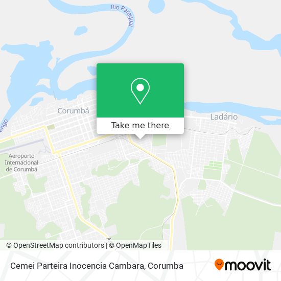 Mapa Cemei Parteira Inocencia Cambara