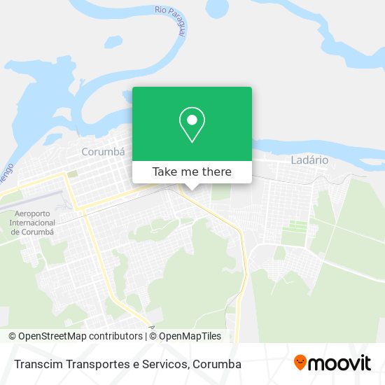 Transcim Transportes e Servicos map