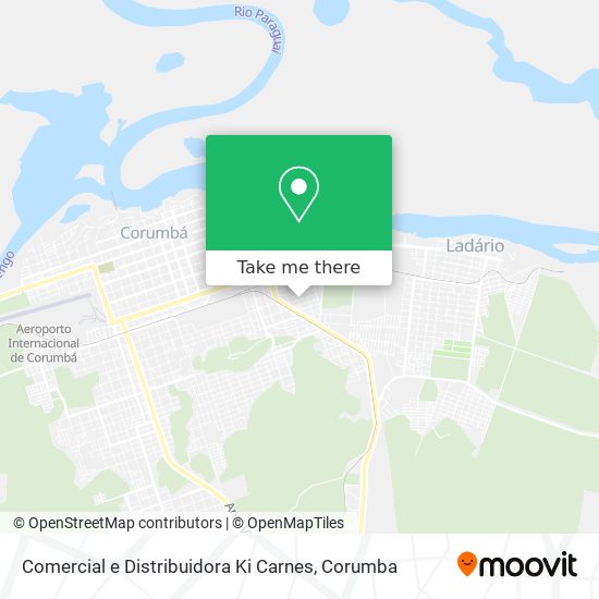 Mapa Comercial e Distribuidora Ki Carnes