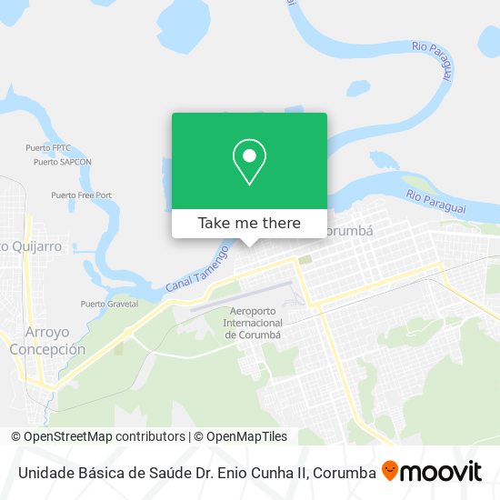 Unidade Básica de Saúde Dr. Enio Cunha II map