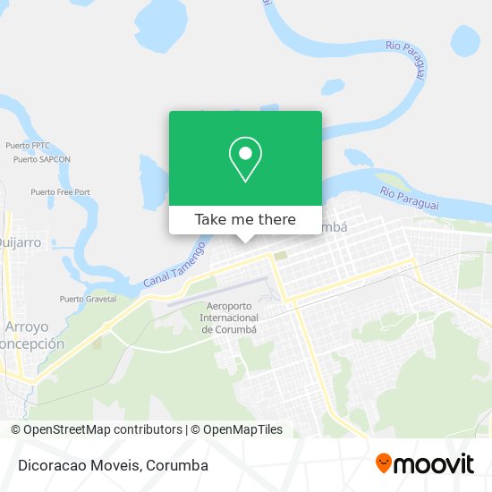 Dicoracao Moveis map